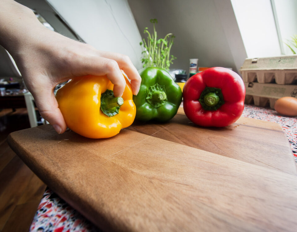 Bell peppers causing digestive discomfort