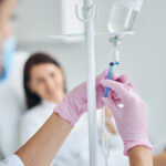 IV therapy drip for immune support