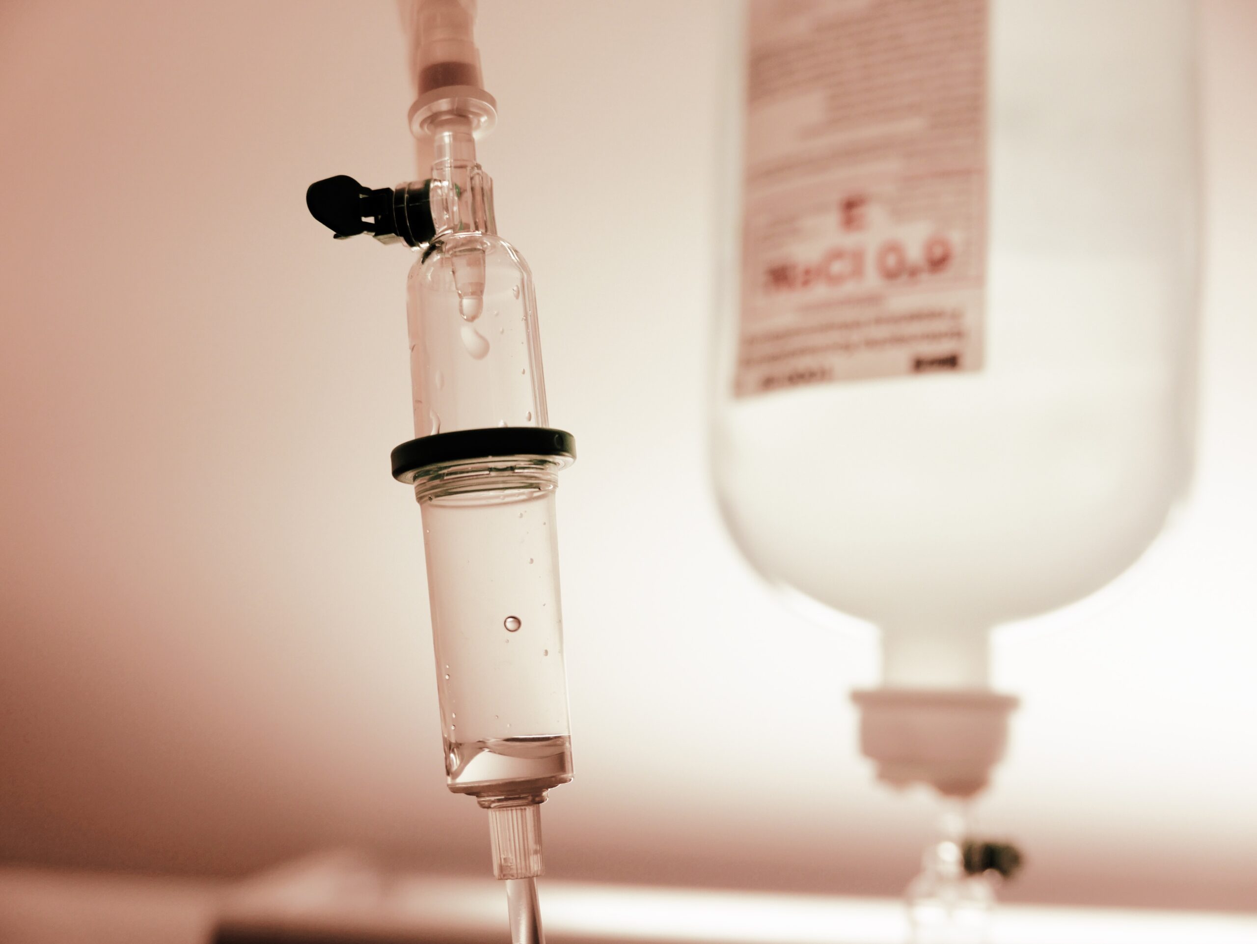 Vitamin C and zinc IV drip