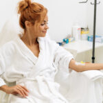 Diagram of IV therapy process at Gastro NYC