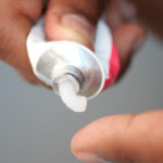 Illustration of hydrocortisone USP 2.5 cream for hemorrhoid relief